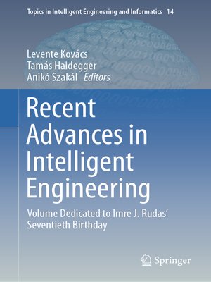cover image of Recent Advances in Intelligent Engineering